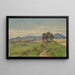 Vista de Unterliederbach - Peter Becker — cuadro enmarcado en la pared