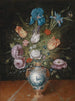 Un ramo de flores con tulipanes - Peter Binoit — vista de la obra