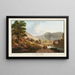 Glassworks near Laufon - Peter Birmann — framed artwork on a wall