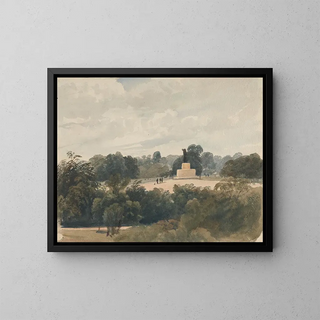 Statue d'Achille, Hyde Park, Londres - Peter DeWint — framed artwork on a wall