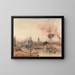Gloucester - Peter DeWint — cuadro enmarcado en la pared