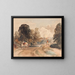 Paisaje - Peter De Wint — cuadro enmarcado en la pared