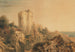 Vista del castillo de Lympne, Kent - Peter De Wint — vista de la obra