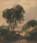 Paisaje galés con ganado - Peter De Wint — vista de la obra