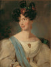 Retrato de mujer - Peter Fendi — vista de la obra