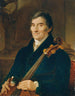 El violoncelista Franz Wdl - Peter Fendi — vista de la obra