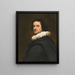 Portrait of a Gentleman - Peter Franchoys — framed artwork on a wall
