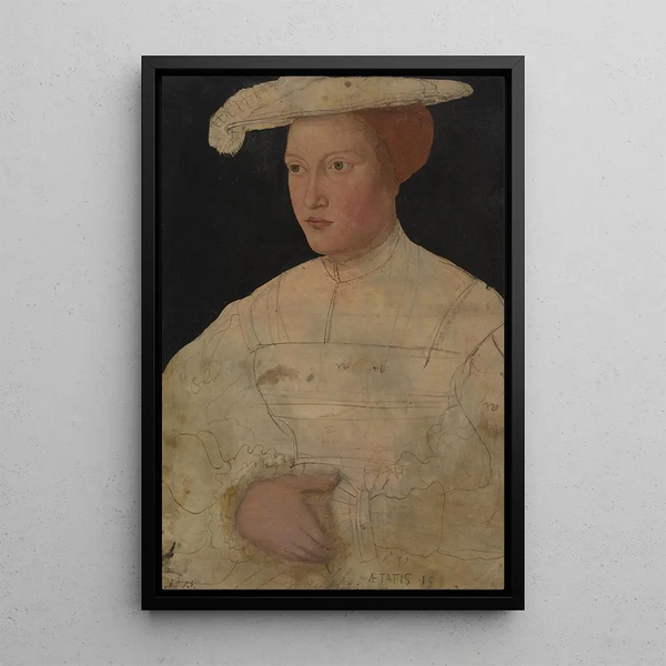Maria Margrave de Brandebourg - Peter Gertner — cuadro enmarcado en la pared