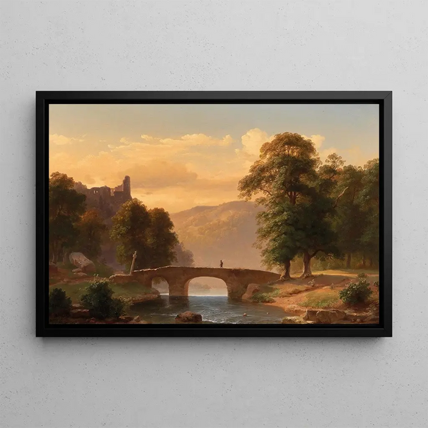 Peter Heinrich Happel - View of Are Castle on the Ahr.webp