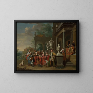 Peter Jacob Horemans - A Musical Gathering at the Court of the Elector.webp