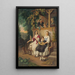 Idylle familiar - Peter Michal Bohúň — cuadro enmarcado en la pared
