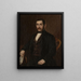 Retrato de Petr Makovička - Peter Michal Bohúň — cuadro enmarcado en la pared