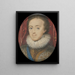 de Carlos I cuando era príncipe de Gales - Peter Oliver — cuadro enmarcado en la pared