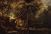 Un bosque al amanecer con una caza de ciervos - Peter Paul Rubens — vista de la obra