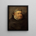 Hermano dominico - Peter Paul Rubens — cuadro enmarcado en la pared