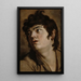 Cabeza de un joven - Peter Paul Rubens — cuadro enmarcado en la pared