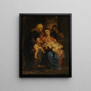 Peter Paul Rubens - La Sagrada familia con Santa Isabel y San Juan.webp