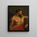 Torso del hombre - Peter Paul Rubens — cuadro enmarcado en la pared