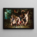 Ninfas llenando la cornucopia - Peter Paul Rubens — cuadro enmarcado en la pared