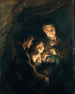 Old woman with a basket of coal - Peter Paul Rubens — artwork view
