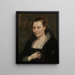 Retrato de Isabella Brant - Peter Paul Rubens — cuadro enmarcado en la pared