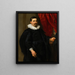 Portrait of a man, perhaps Peter van Hecke - Peter Paul Rubens — framed artwork on a wall