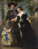 Rubens, su esposa Hélène Fourment y su hijo Frans - Peter Paul Rubens — vista de la obra