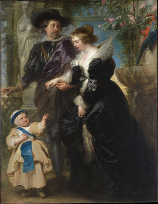 Peter Paul Rubens - Rubens His Wife Helena Fourment and Their Son Frans.webp