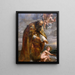 San Agustín - Peter Paul Rubens — cuadro enmarcado en la pared