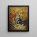 El Coronamiento de la Virgen - Peter Paul Rubens — cuadro enmarcado en la pared