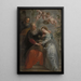 L'Éducation de Marie - Peter Paul Rubens — framed artwork on a wall