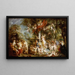 La Fête de Vénus - Peter Paul Rubens — cuadro enmarcado en la pared