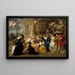 El Jardín del Amor - Peter Paul Rubens — cuadro enmarcado en la pared