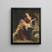 La Santa Familia en la cesta - Peter Paul Rubens — cuadro enmarcado en la pared