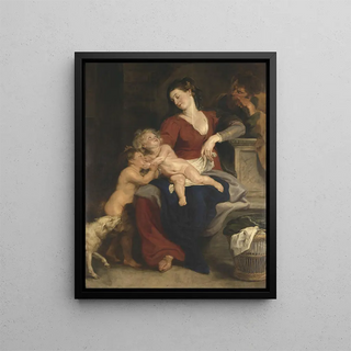 Peter Paul Rubens - The Holy Family with the Basket.webp