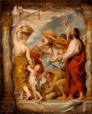 Peter Paul Rubens - The Israelites Gathering Manna in the Desert.webp