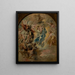 La Virgen como mujer del Apocalipsis - Peter Paul Rubens — cuadro enmarcado en la pared