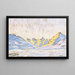 Paisaje de invierno - Peter Robert Berry — cuadro enmarcado en la pared