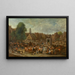 Theatre on the Market Square - Peter van Engelen — framed artwork on a wall