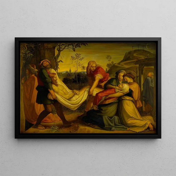 Peter von Cornelius - The Entombment Of Christ.webp