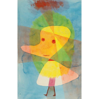 Petit esprit de jardin - Paul Klee | Reproduction Tableau Décoration murale affiche copie