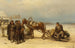 En las puertas - Petr Petrovich Sokolov — vista de la obra