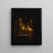 Before the Ball - Petrus van Schendel — framed artwork on a wall