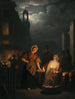 Mercado nocturno de Róterdam - Petrus van Schendel — vista de la obra