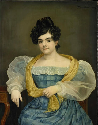 Petrus van Schendel - Portrait of Adriana Johanna van Wijck Wife of Johannes Ploos van Amstel.webp