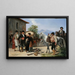 Les contrebandiers - Pharamond Blanchard — framed artwork on a wall