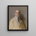 Charles Evans Hughes - Philip Alexius de László — cuadro enmarcado en la pared