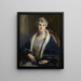 Clara Margaret Cook Kellogg - Philip Alexius de László — cuadro enmarcado en la pared