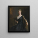 Lady Orr-Lewis née Maude Helen Mary Booth - Philip Alexius de László — cuadro enmarcado en la pared