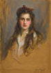 retrato de la princesa Nina Georgievna 1901-1974 - Philip Alexius de László — vista de la obra